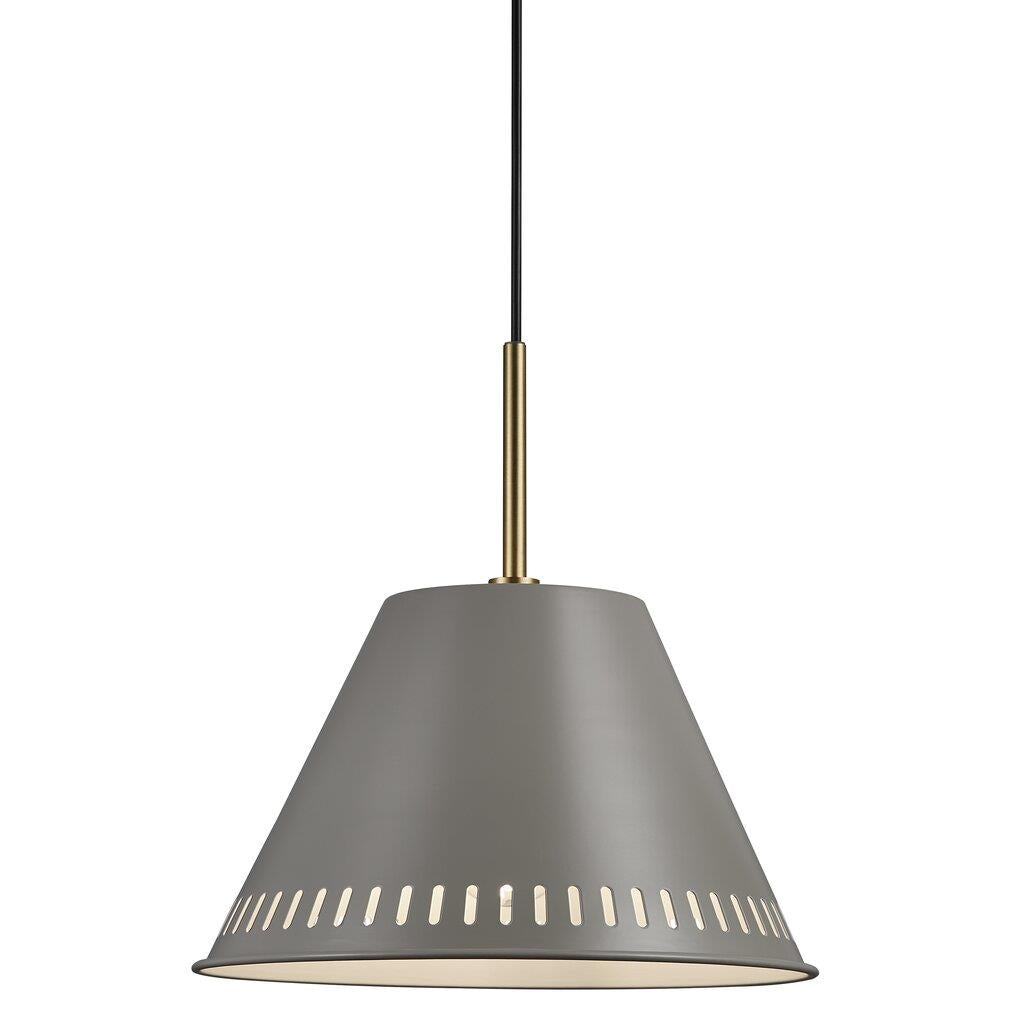 Pine Pendant Metal Gray - 2010353010