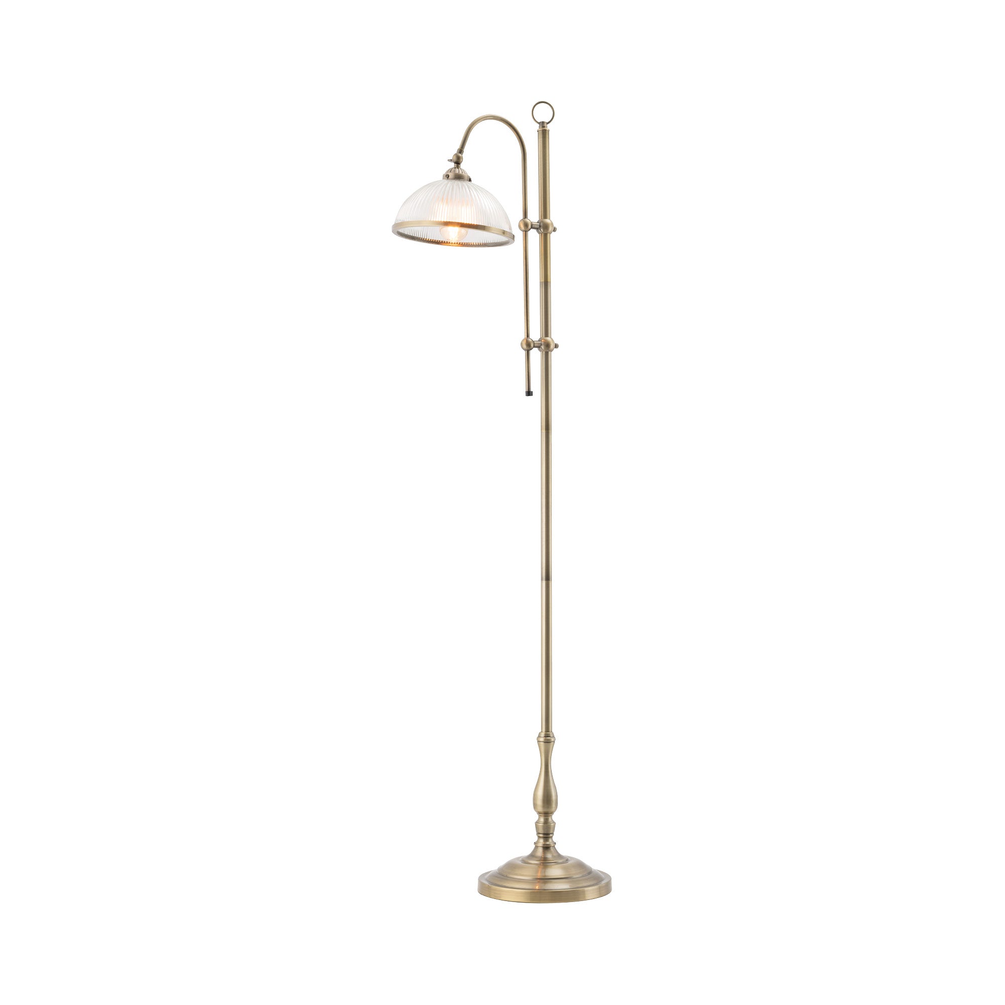 Marina Floor Lamp Antique Brass 60w