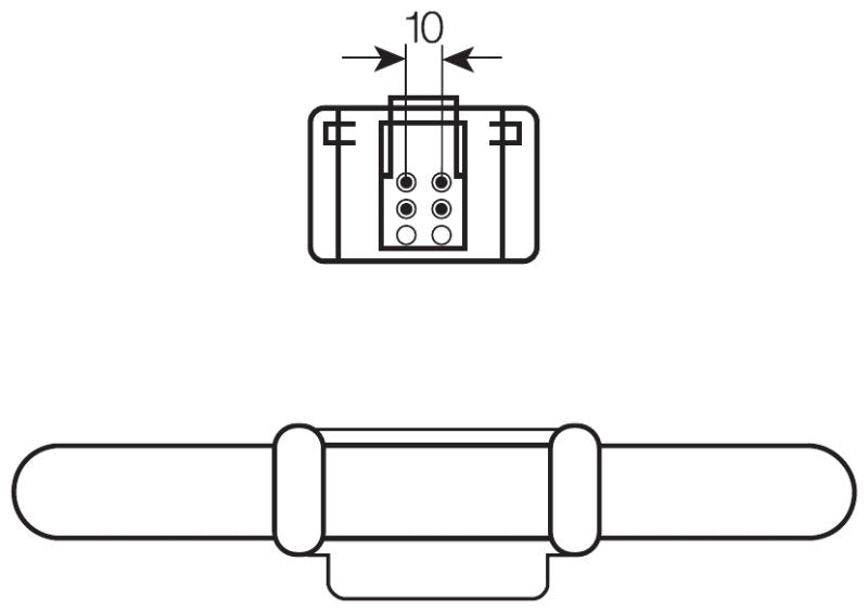 Osram equivalent CFL SQUARE 28W/835 4-PIN GR10Q - 4050300816982