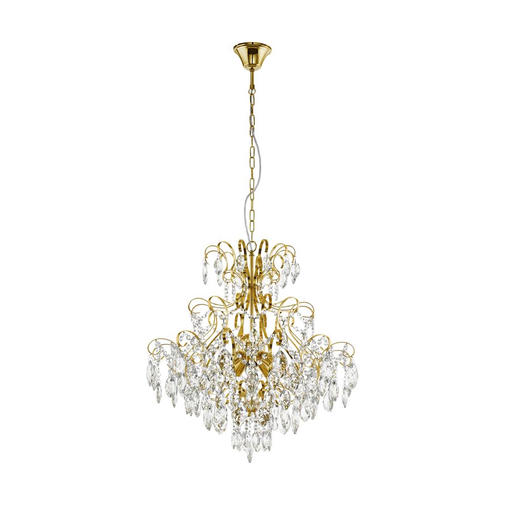 FENOULLET 1 PENDANT LIGHT 5X25W E14 BRASS  39605