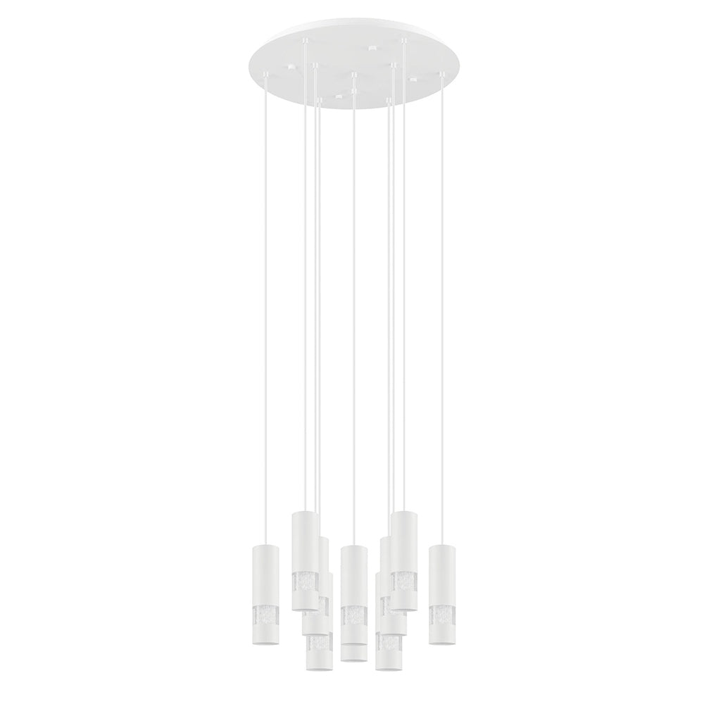 BERNABETA PENDANT LIGHT 10X5W LED 4000K WHITE ROUND  39704N