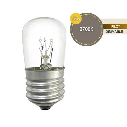 240V 15W ES CLEAR PILOT LUS45003