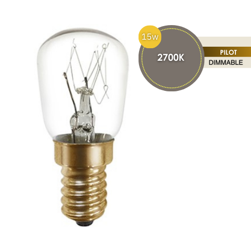 240V 15W SES CLEAR PILOT LUS45007