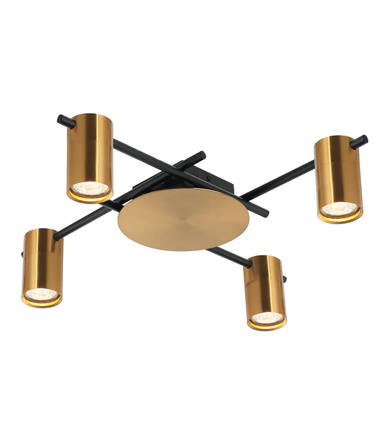 Interior Spot Ceiling 4 Lights with Adjustable Heads TACHE2