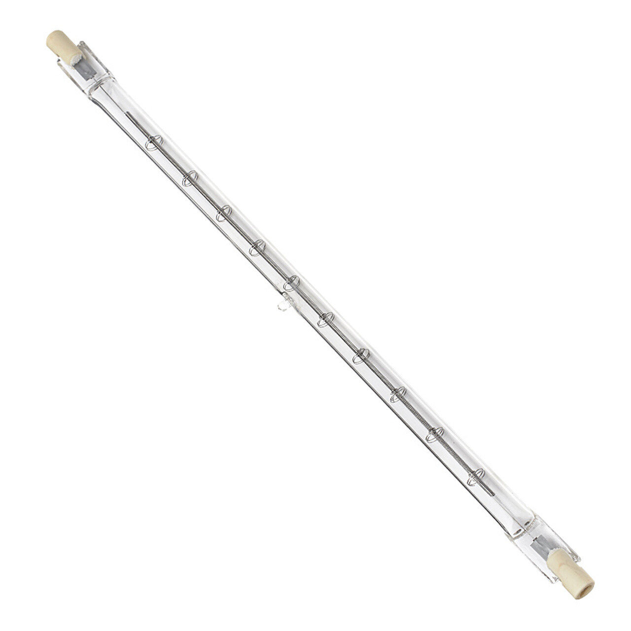 1500w Linear Halogen Globe R7s Dimmable 3K Warm White Glass Finish 254mm Lusi...