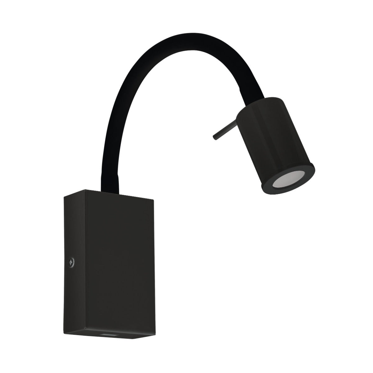 Tazzoli 3.5W LED Switched Flexible Reading Wall Light with USB Black / Warm White 202779