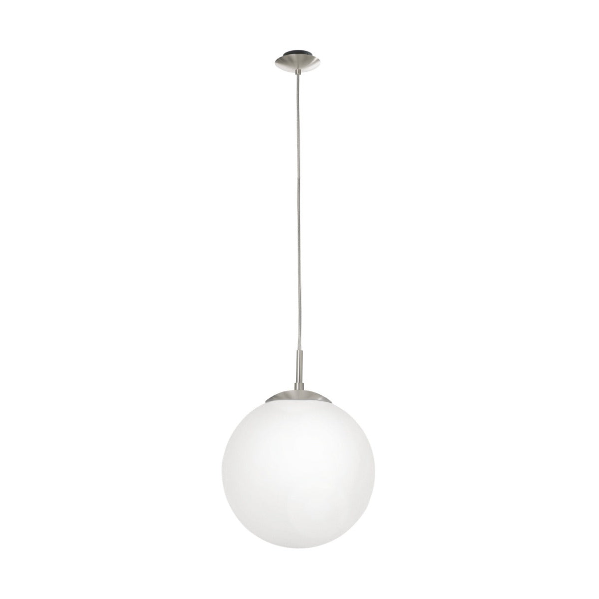Rondo Large Pendant 60W E27 Satin Nickel 85263N