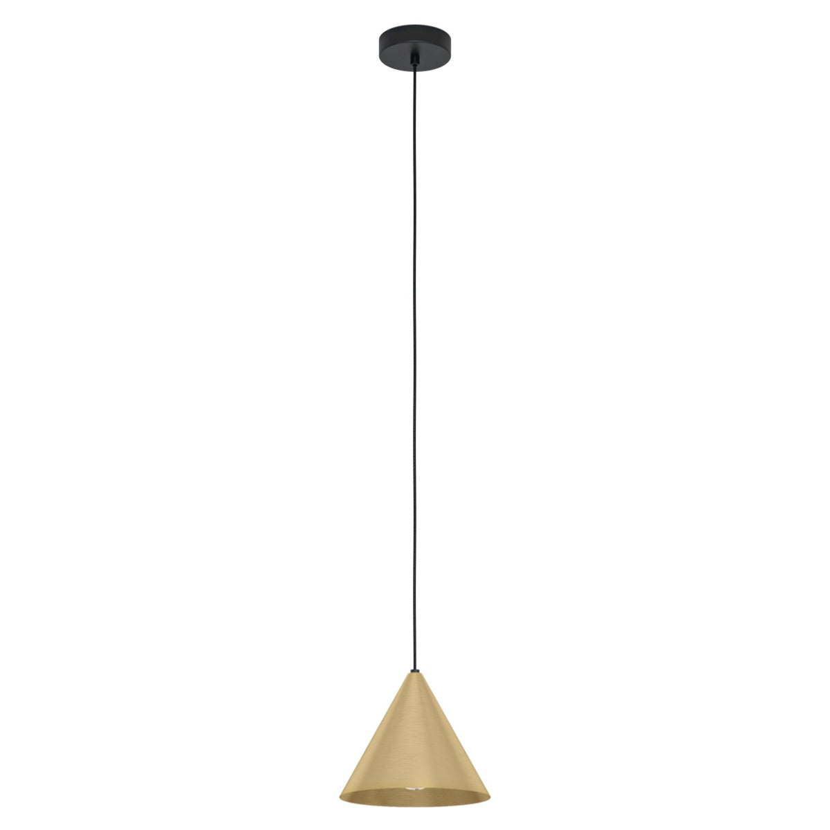 Narices 1 Light Pendant Brushed Brass 99591N