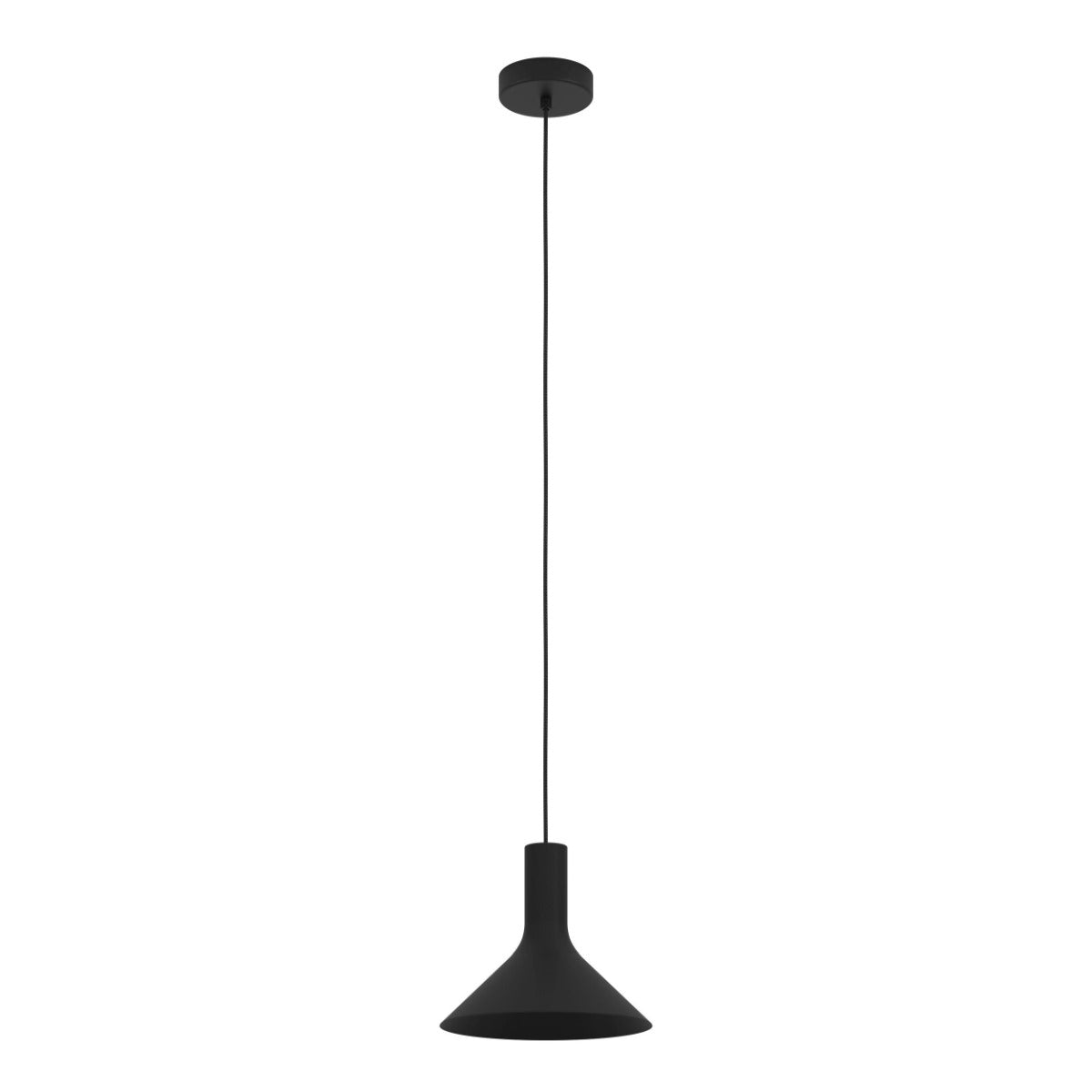 Morescana 1 Light Pendant Black 390218N