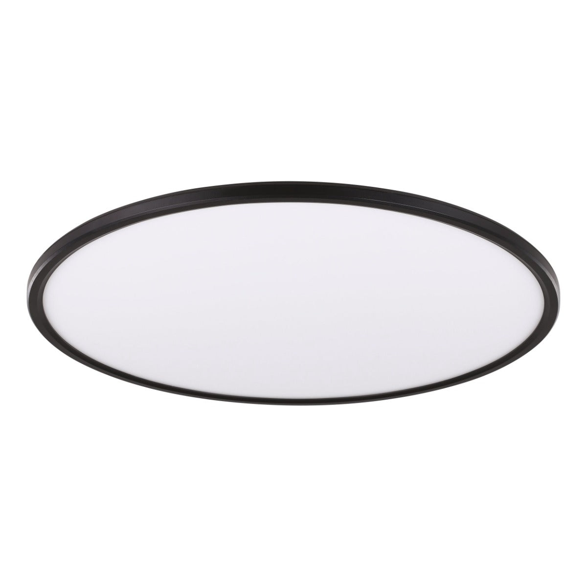 Romeo 36W LED 400mm Super Slimline Dimmable Oyster Black/ Tri-Colour 206353