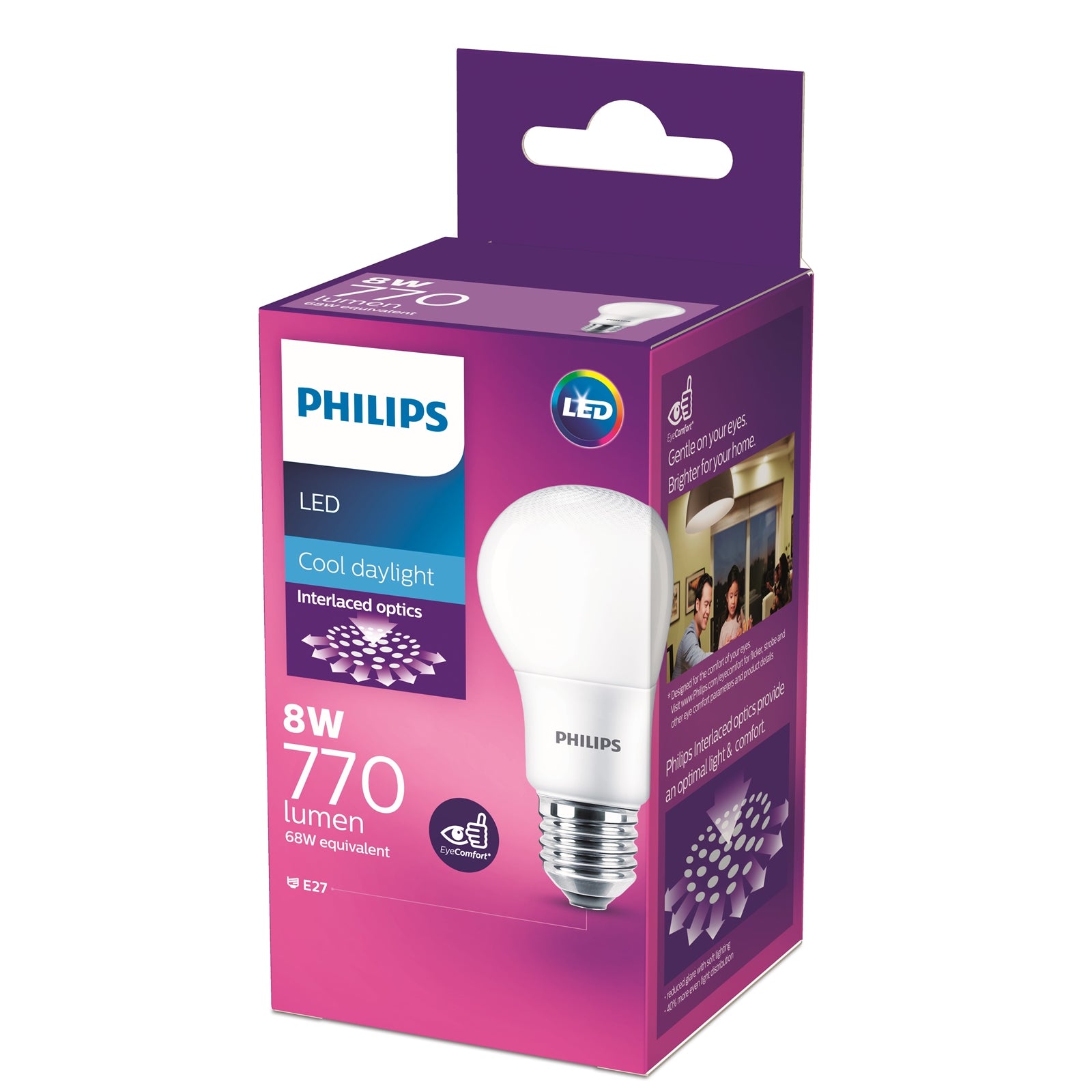 Philips 8W E27 Daylight LED Bulb - 929001915599