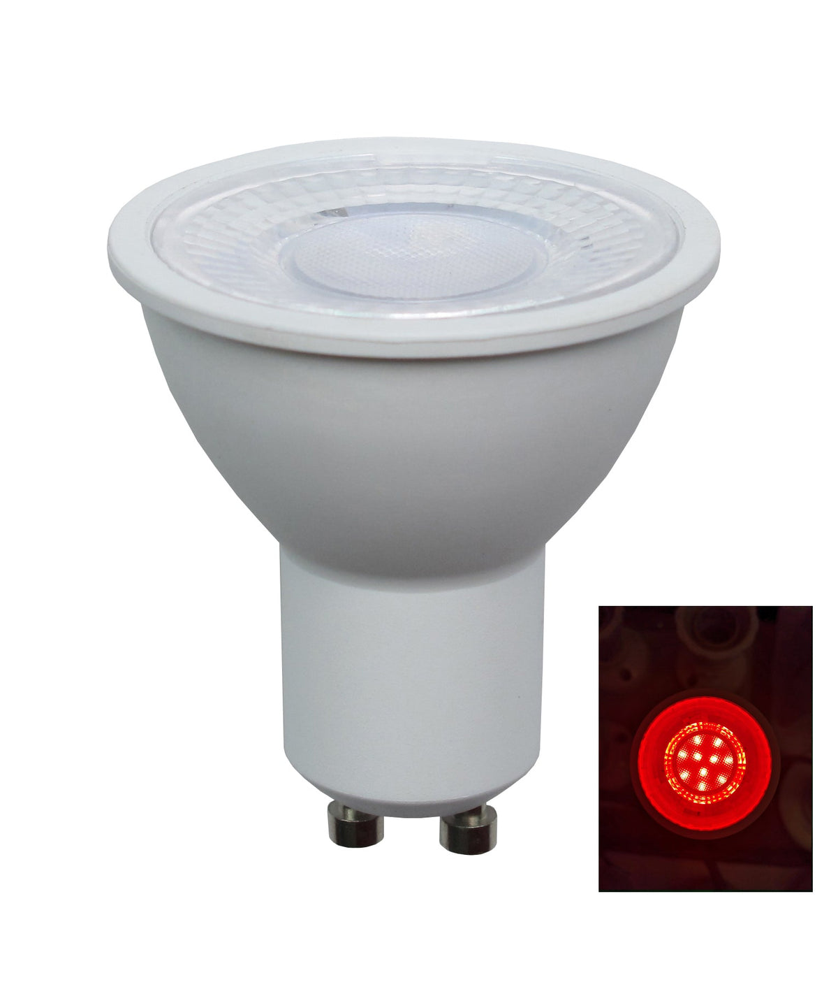 CLA Lighting GU10 LED Coloured Globe 5W