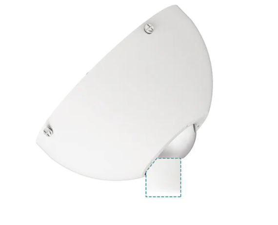 Martec 45° Angle Canopy White