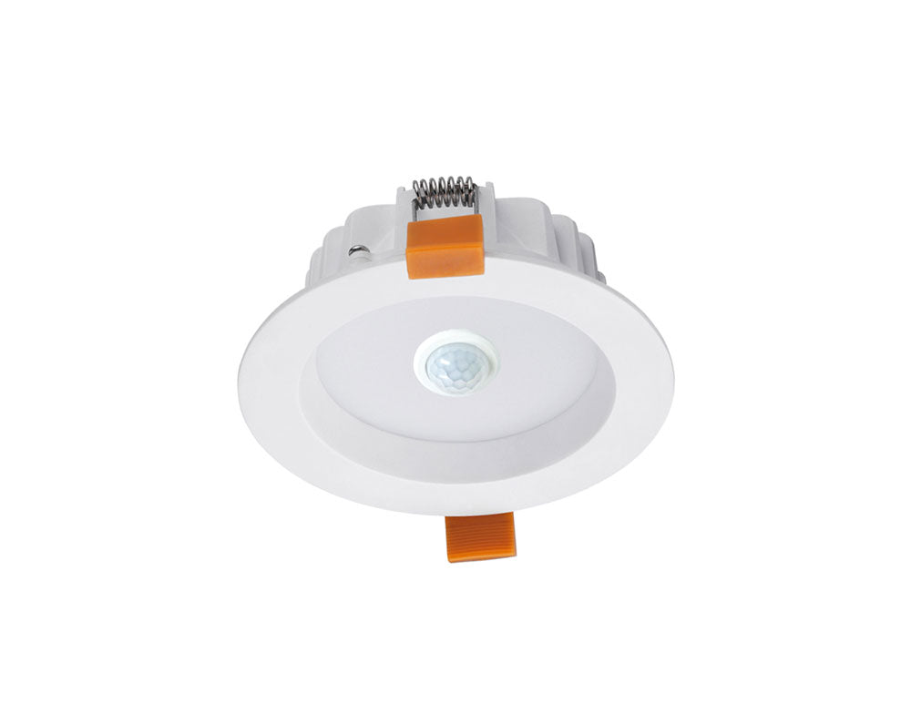 White 10W LED Motion Sensor Downlight