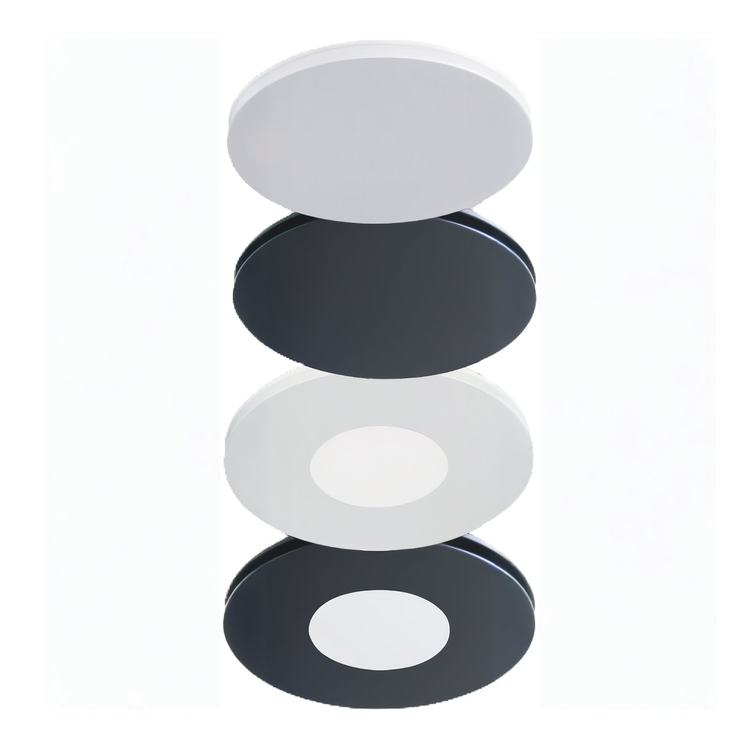 Ventair Round Fascia for Airbus 200 – Black or White