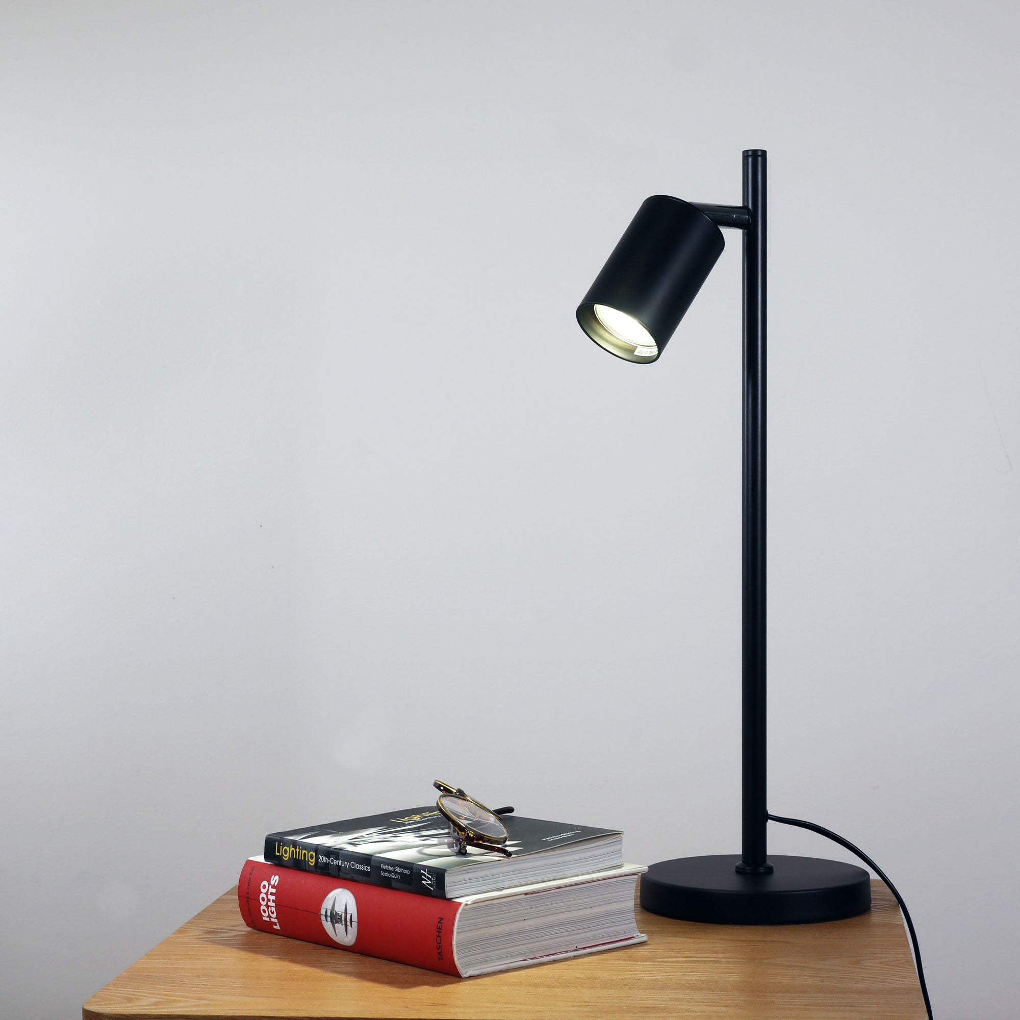 Stylux Lighting Ponte Desk Lamp Adjustable Spotlight Black