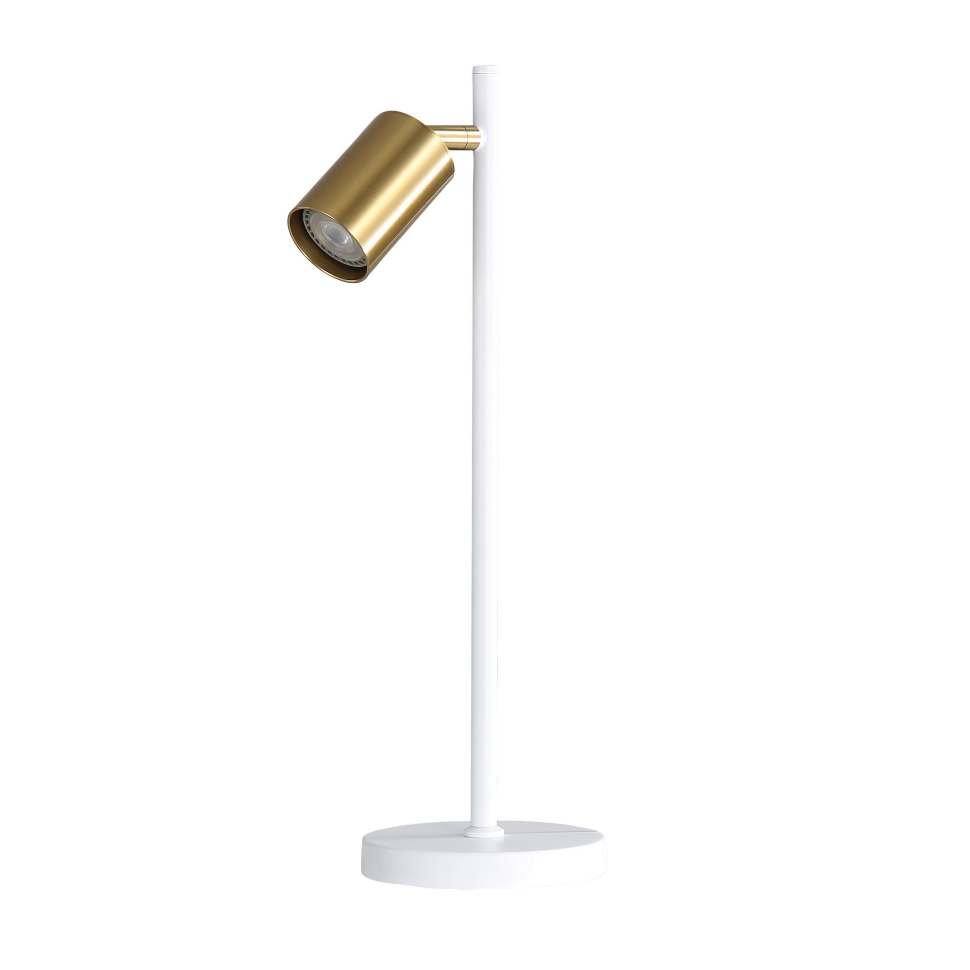 Stylux Lighting Ponte Desk Lamp Satin Brass