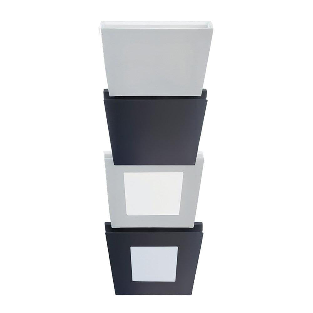 Ventair Square Fascia for Airbus 200 Exhaust - Black or White