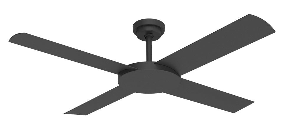 Revolution 3 52" AC Ceiling Fan Matt Black - A3181