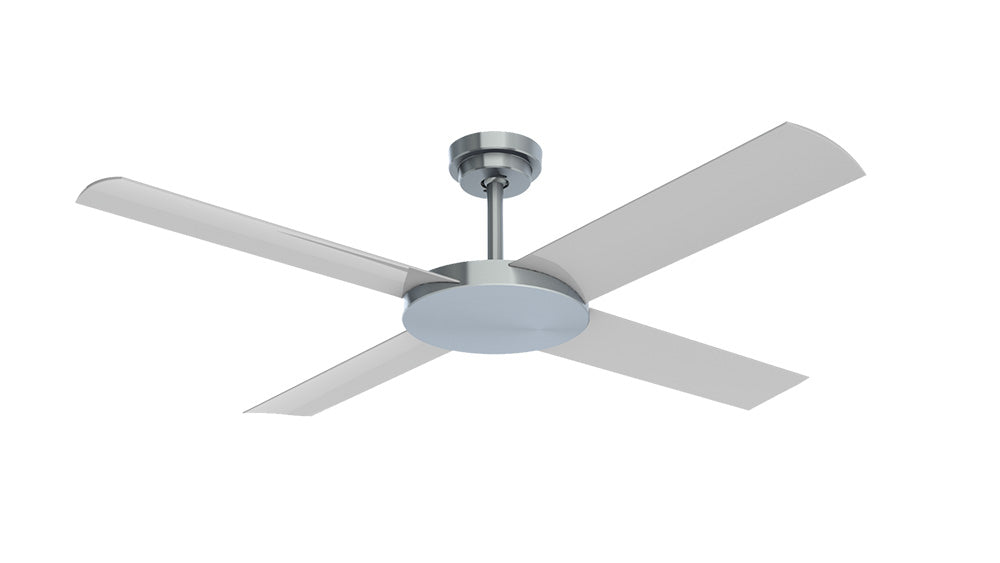 Revolution 3 52" AC Ceiling Fan Silver - A3182