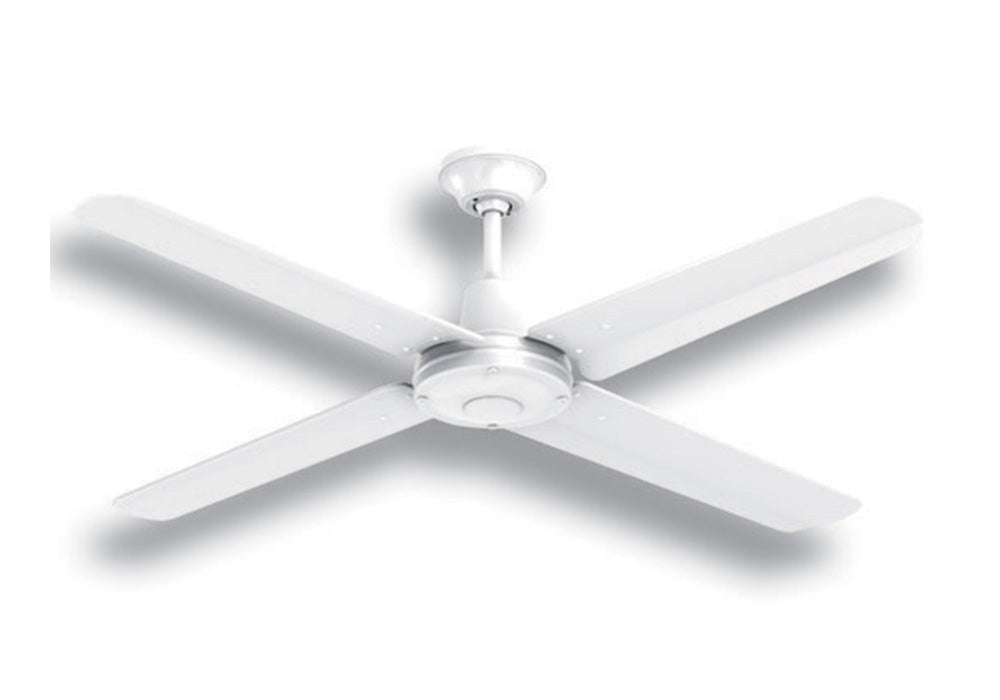 Typhoon M3 56" AC Ceiling Fan White with Moulded Blades - A3424