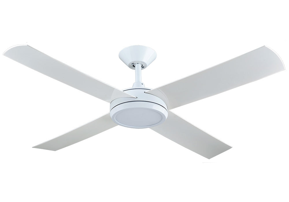 Concept 3 52" 24W LED Dimmable AC Ceiling Fan White / Cool White - A3506