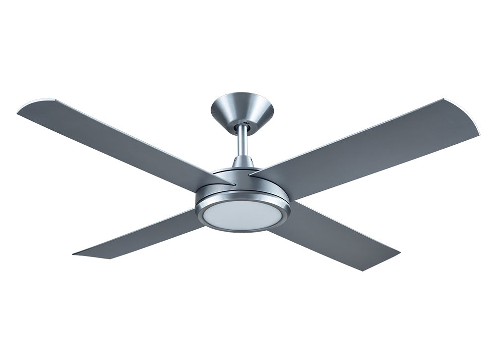 Concept 3 52" 24W LED Dimmable AC Ceiling Fan Silver / Cool White - A3508
