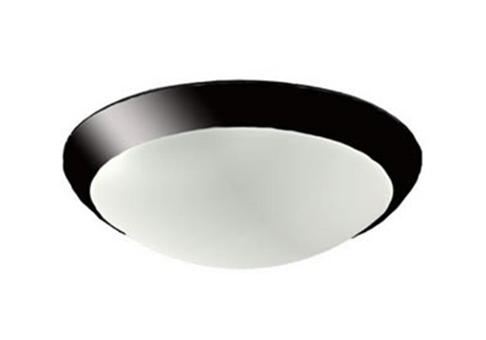 Concept 3 2 x E27 Ceiling Fan Light Kit Matt Black - A3510