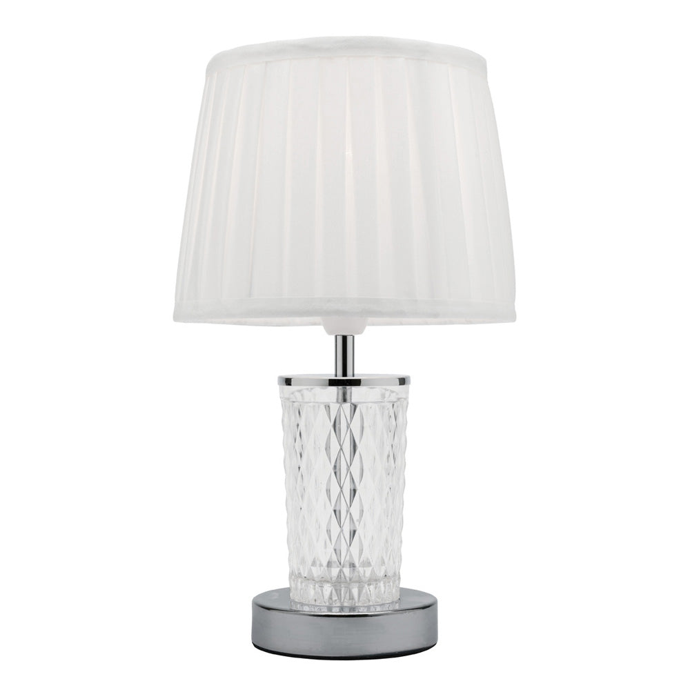 Mercator Lighting Taryn Table Lamp Brushed Chrome A41411BC (1 ONLY )