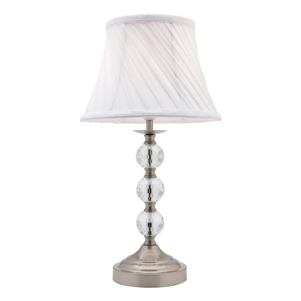 Owen Touch Table Lamp Brushed Chrome A48211