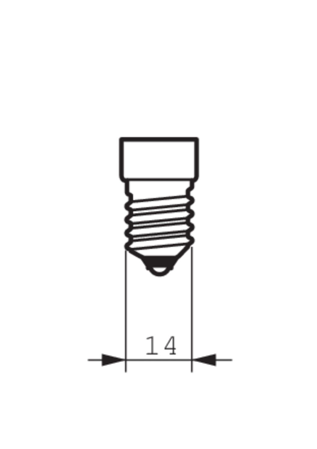 2-Pack PHILIPS Tubular Rangehood Lamp T25 40W 240V SES - 