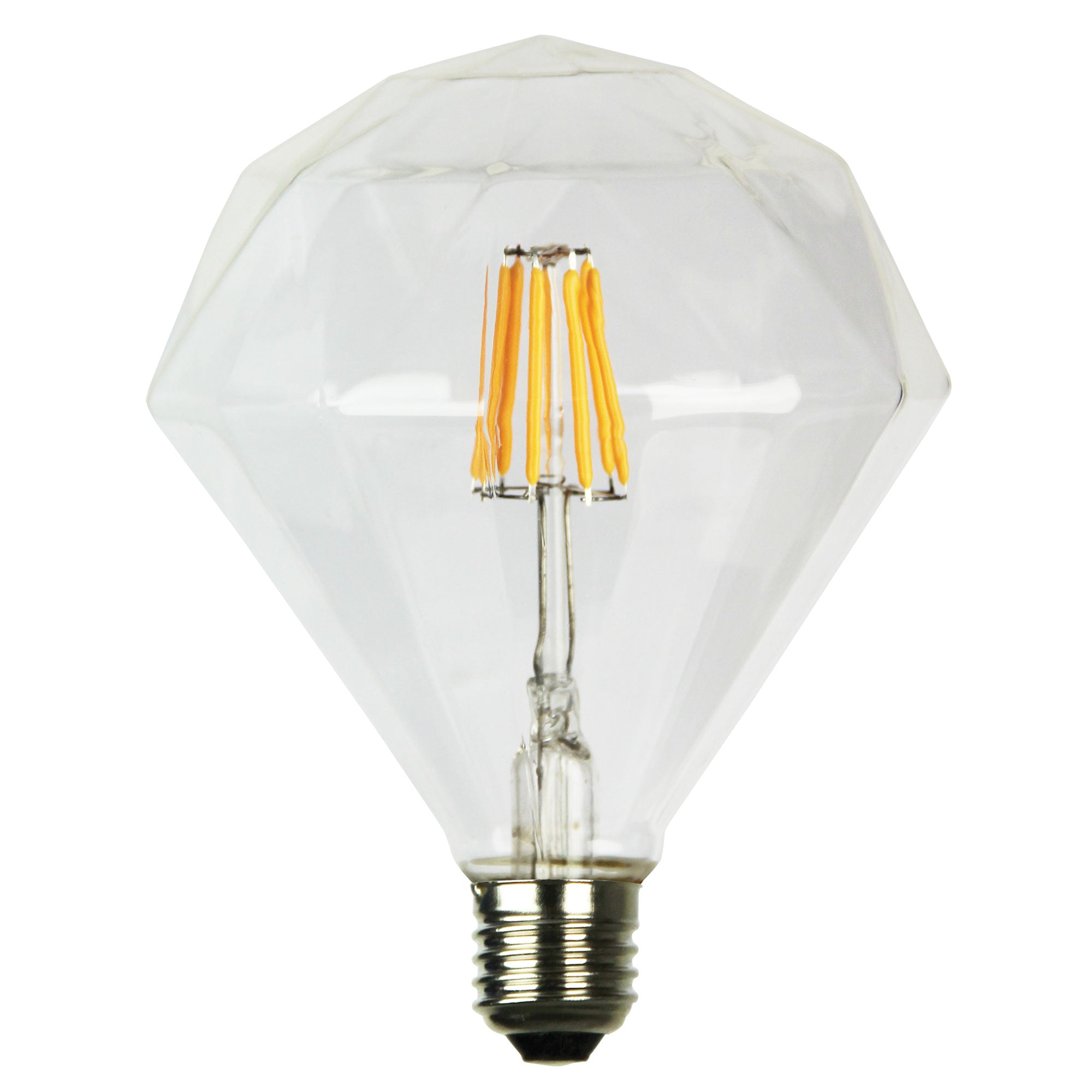 LED FILAMENT DECOR  DIAMOND 4W 2700K CLEAR E27  - A-LED-8704227