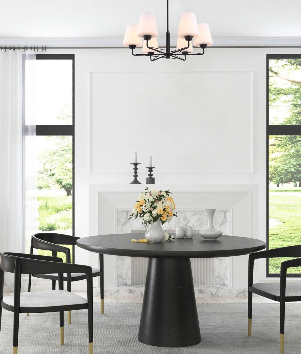 ABBEY Interior Pendant Light Matt Black ABBEY1 CLA Lighting