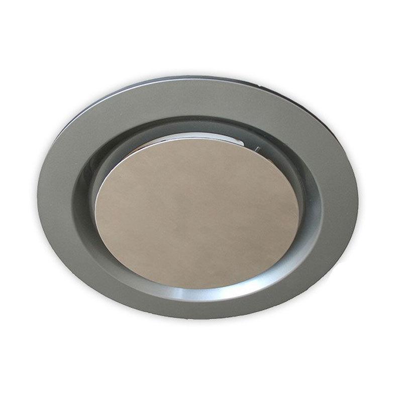 Silver Round Fascia to suit AIRBUS 225 & 250 body (PVPX225 or PVPX250) ABG250SS-RD Ventair