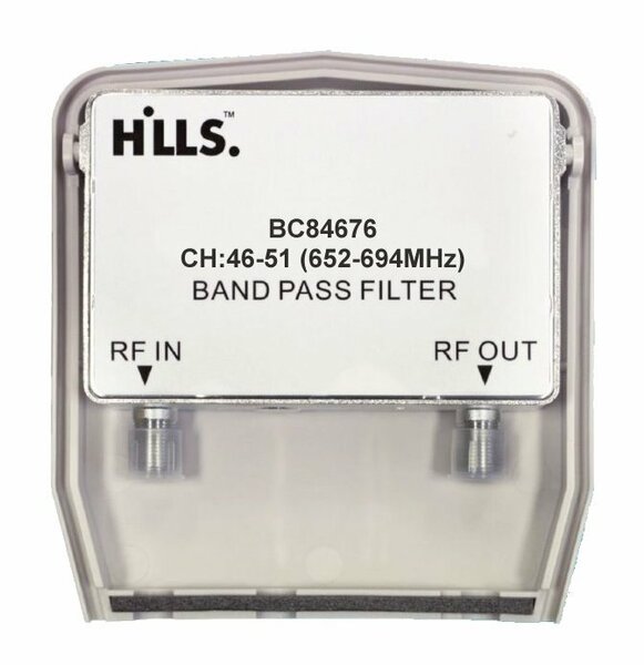 Hills Antenna BC84676 Block-E Bandpass Filter