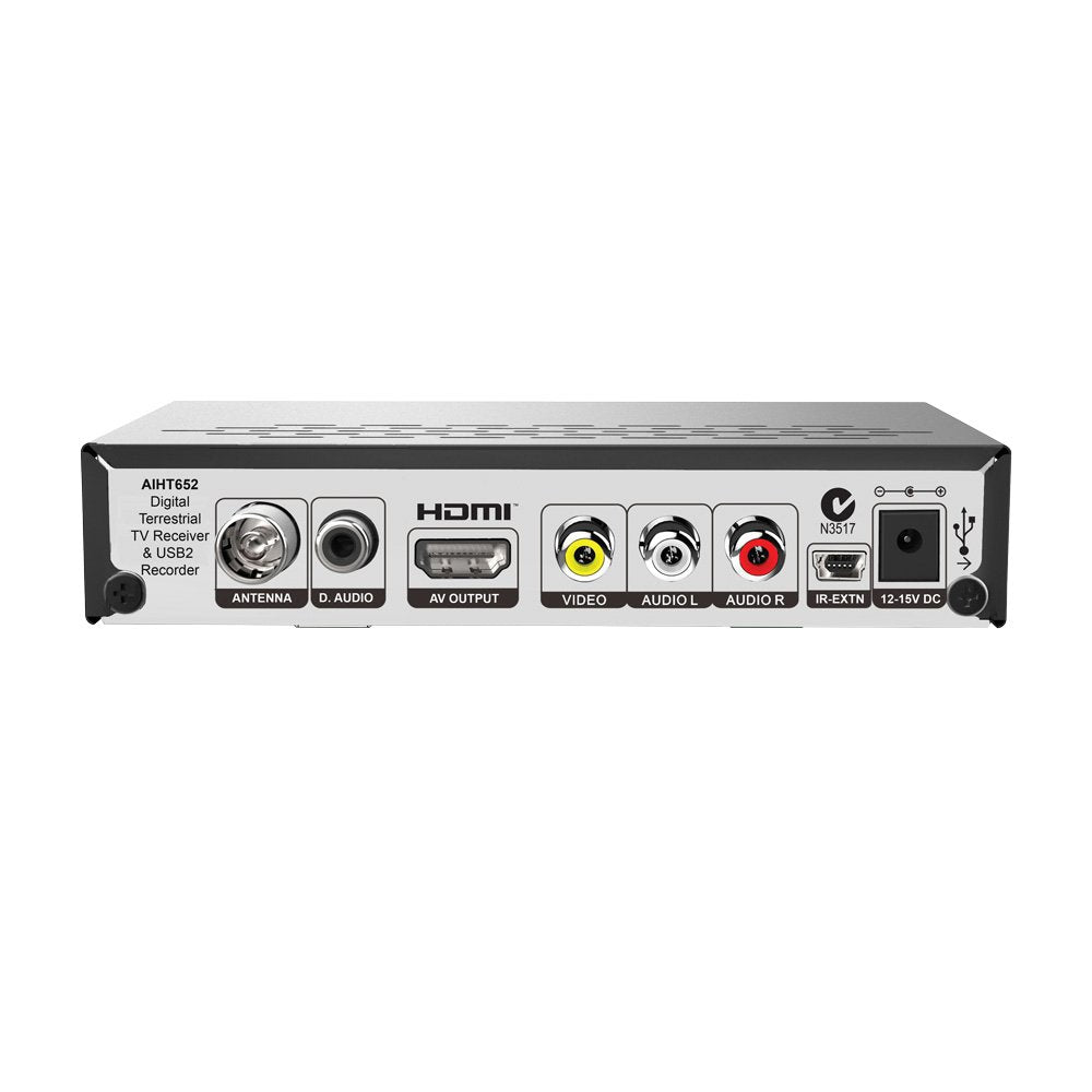 HD SET TOP BOX WITH USB RECORER AERIAL INDUSTRIES - AIHT652