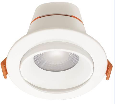 Apollo pro 7W Low Glare Gimballed downlight Tri-Colour - MD4309WLG-CCT