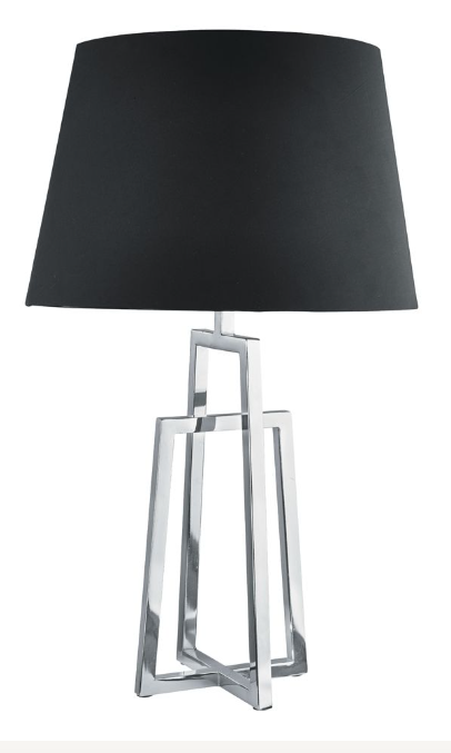 Charcoal Shade Table Lamp AU1533-CC-1