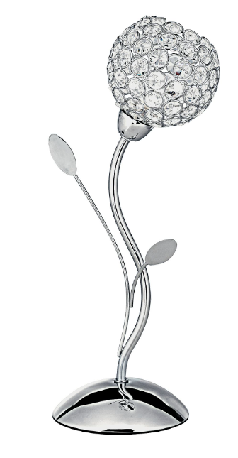 Elegant Floral Table Lamp AU4571-CC