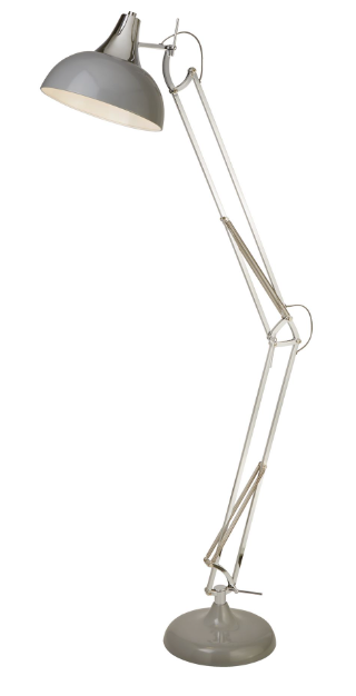 Adjustable Task Lamp in Grey AU8082-GY
