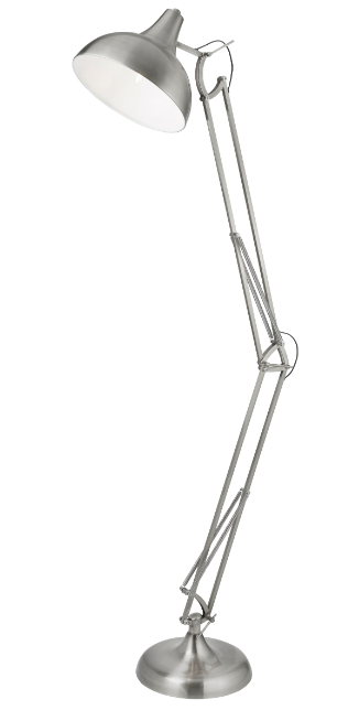 Adjustable Task Lamp in Satin Chrome AU8082-SS