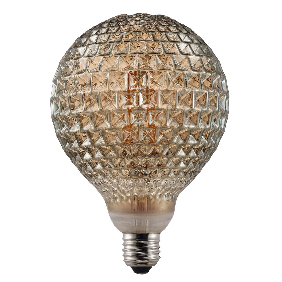 Deco E27 G125 Avra 2200 Kelvin 200 Lumen Light Bulb Smoked-1429070