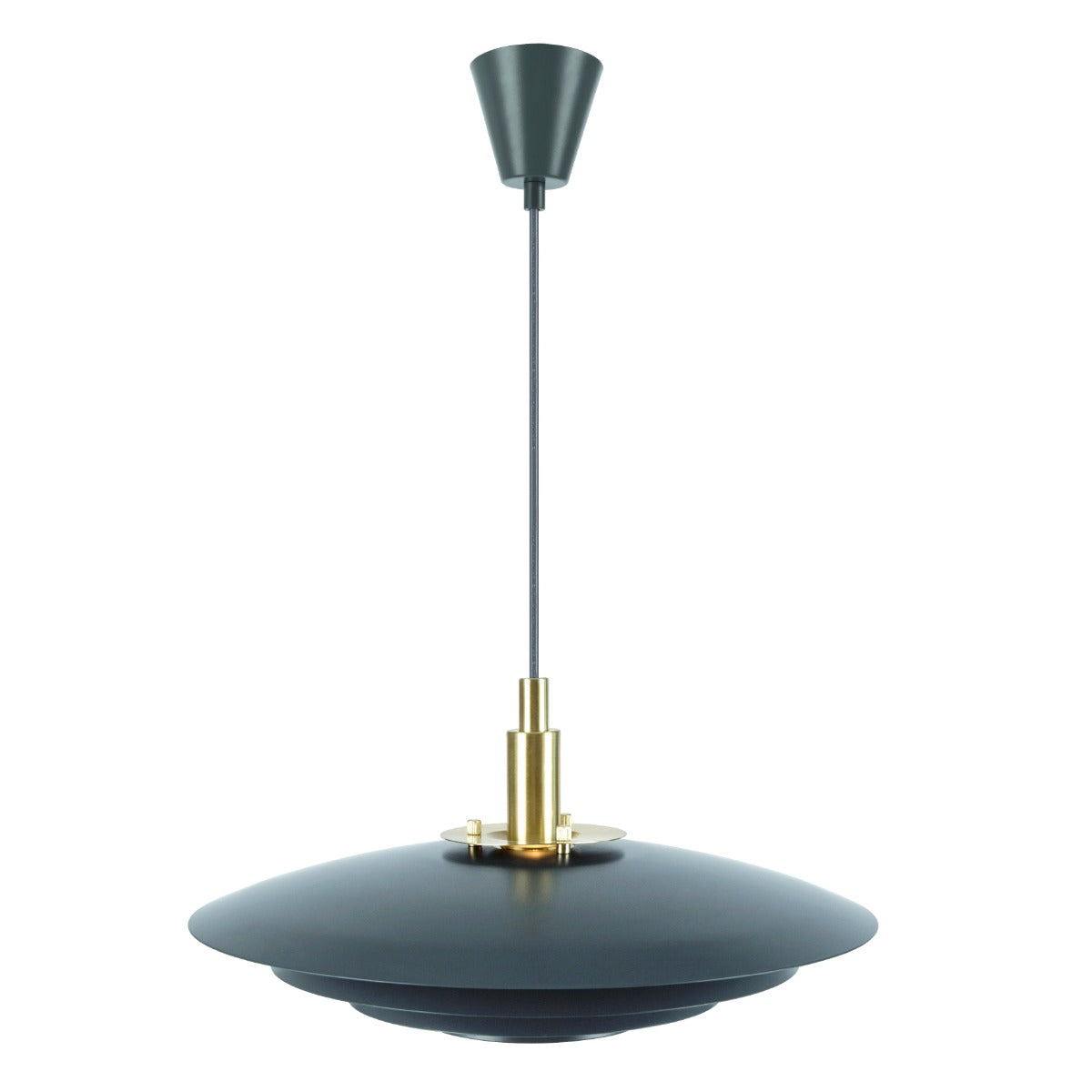 Bretagne Scandinavian Pendant Grey - 39489910