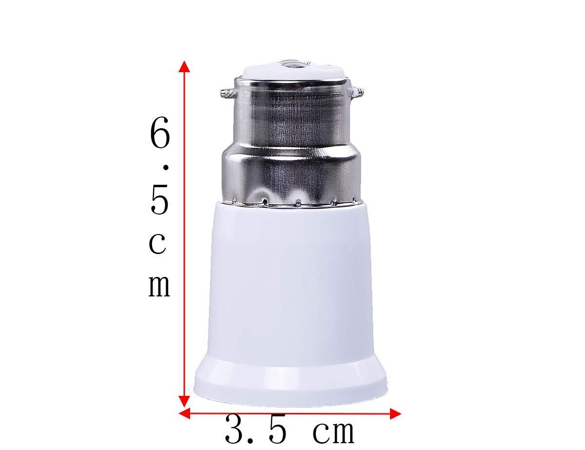 LAMP HOLDER ADAPTER FROM B22 PLUG TO E27 SOCKET - ELE-B22-E27