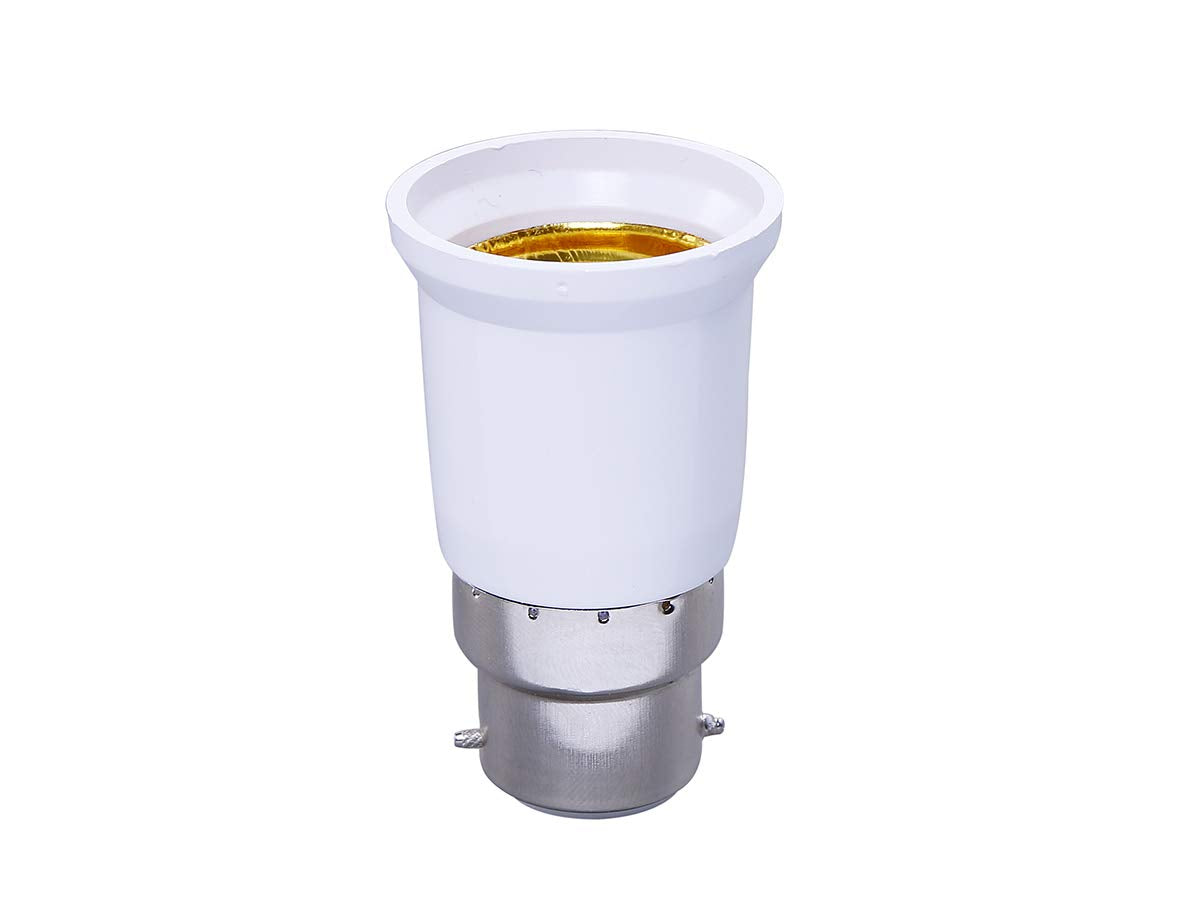 LAMP HOLDER ADAPTER FROM B22 PLUG TO E27 SOCKET - ELE-B22-E27