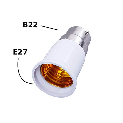 LAMP HOLDER ADAPTER FROM B22 PLUG TO E27 SOCKET - ELE-B22-E27