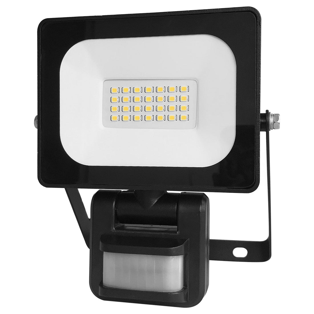  Baxter 30W DIY LED Flood Light With PIR Sensor- MX20330BLK-SEN