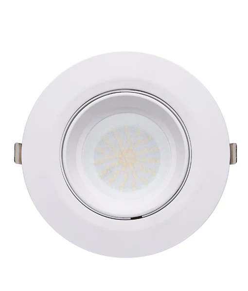 LED Dual Power & Tri-CCT Gimbal White Recessed Shop Lighter SHOPTRI01