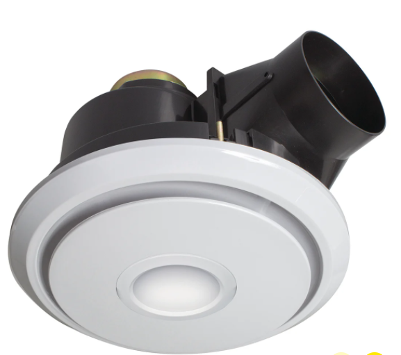 BOREAL Exhaust Fan with 12W LED Light White-20750/05