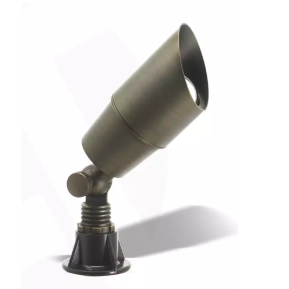 Boston 12v MR16 Spotlight Outdoor Brass IP65 Waterproof LED Spike Light Design For Garden Landscaping